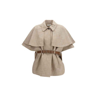 Max Mara Beige Cotton Coat