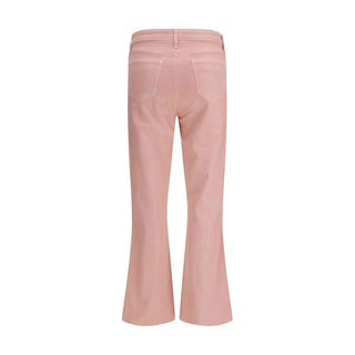 L'Agence Multicolor Cotton Flared Pants
