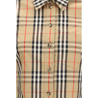 Burberry Multicolor Cotton Pattern Shirt