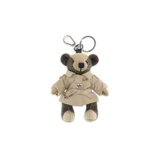 Burberry Beige Cashmere Keychain