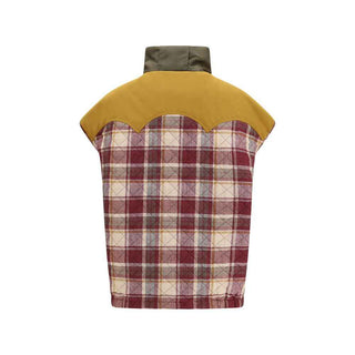 MARBELL Red Polyamide Sleveless Jacket