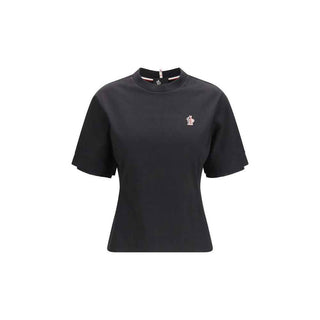 Moncler Grenoble Black Cotton T-Shirt