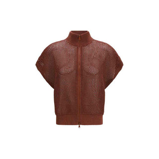 Brunello Cucinelli Bordeaux Cotton Sweatshirt