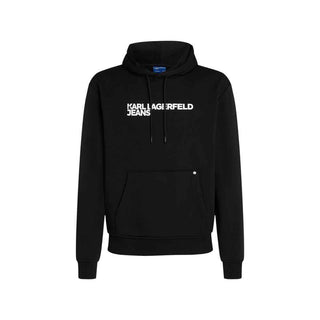 Karl Lagerfeld Black Cotton Hoodie