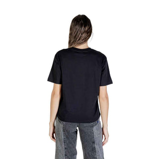 Karl Lagerfeld Black Cotton T-Shirt