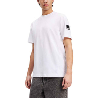 Karl Lagerfeld White Cotton T-Shirt