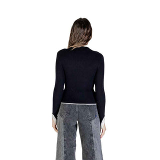 Karl Lagerfeld Black Viscose Sweatshirt
