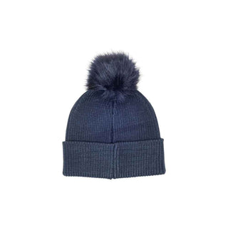 Barbour Blue Viscose Beanie