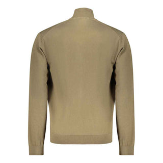 Napapijri Verde Cotton Men Cardigan