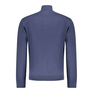 Napapijri Blue Cotton Men Cardigan
