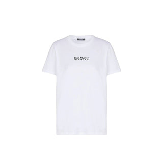 Balmain White Cotton T-Shirt