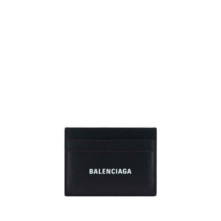 Balenciaga Black Calf Leather Bos Taurus Wallet