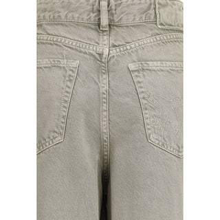 PINKO Beige Lyocell Bermuda Shorts