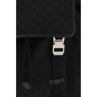 Gucci Black Polyester Backpack