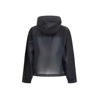 Y-3 Black Cotton Shell Jacket