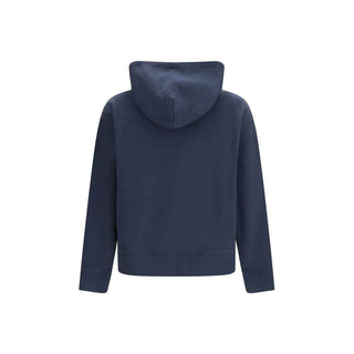 Moncler Grenoble Blue Cotton Sportswear