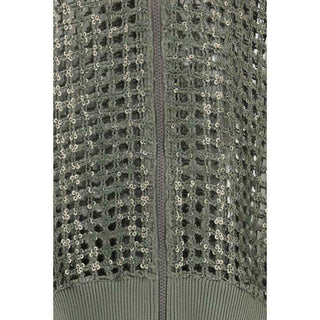 Brunello Cucinelli Bicolor Silk Bomber