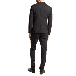 Dsquared² Black Elastane Two-Piece Suit