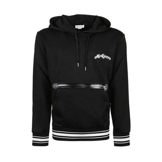 Alexander McQueen Black Cotton Sweatshirt