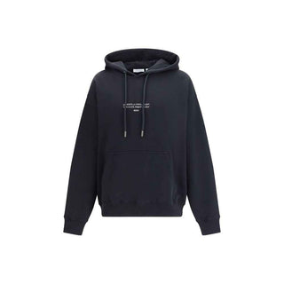 Off-White Black Cotton Sweatshirt