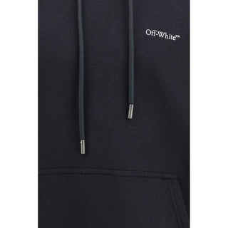 Off-White Black Cotton Sweatshirt