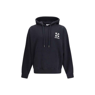 Off-White Black Cotton Sweatshirt