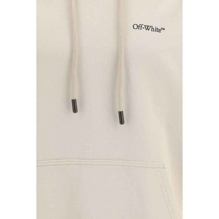 Off-White Beige Cotton Sweatshirt
