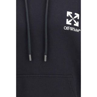Off-White Black Cotton Sweatshirt