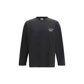 Kenzo Black Cotton Long Sleeve T-Shirt