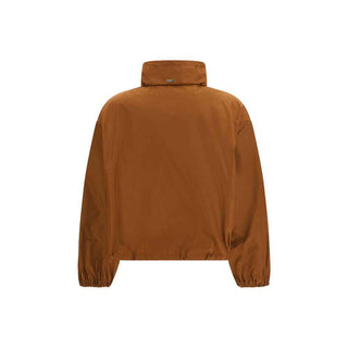 Herno Brown Polyester Rain Coat