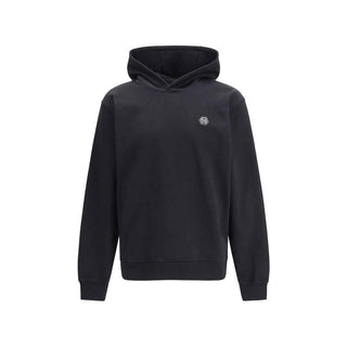 Philipp Plein Black Cotton Sweatshirt