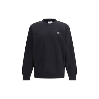 Philipp Plein Black Cotton Sweatshirt
