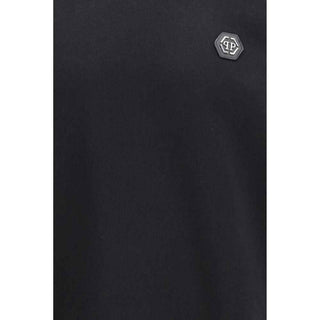 Philipp Plein Black Cotton Sweatshirt