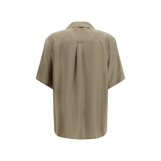 Saint Laurent Multicolor Silk Pattern Shirt