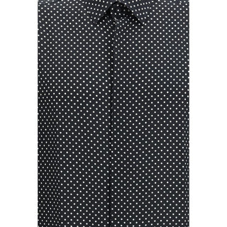 Tom Ford Black Silk Pattern Shirt