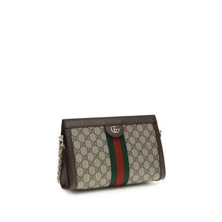 Gucci Brown Fabric Handbag