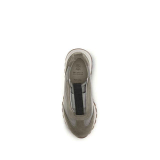 Brunello Cucinelli Bicolor Polyester Sneakers