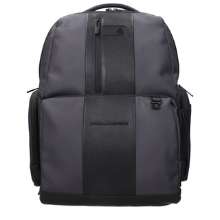 Piquadro Gray Nylon Backpack