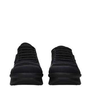 Prada Black Fabric Low Top Sneakers