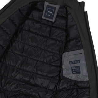 Herno Gray Polyester Coat