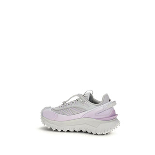 Moncler Purple Polyester Athletic Sneakers
