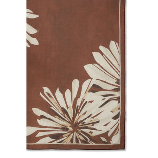 Brunello Cucinelli Bordeaux Silk Scarf