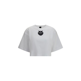 PINKO White Cotton T-Shirt