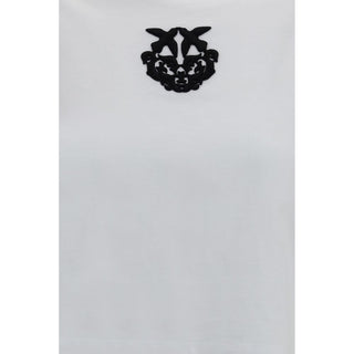 PINKO White Cotton T-Shirt