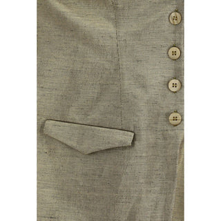 Forte_Forte Gold Cotton T-Shirt