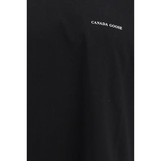 Canada Goose Black Cotton T-Shirt