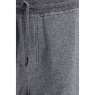 Brunello Cucinelli Gray Cotton Casual Pants