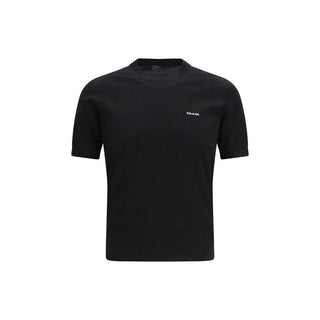 Prada Black Cotton T-Shirt