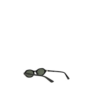 Alexander McQueen Black Acetate Sunglasses