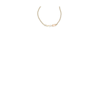 Saint Laurent Gold Metal Bracelet